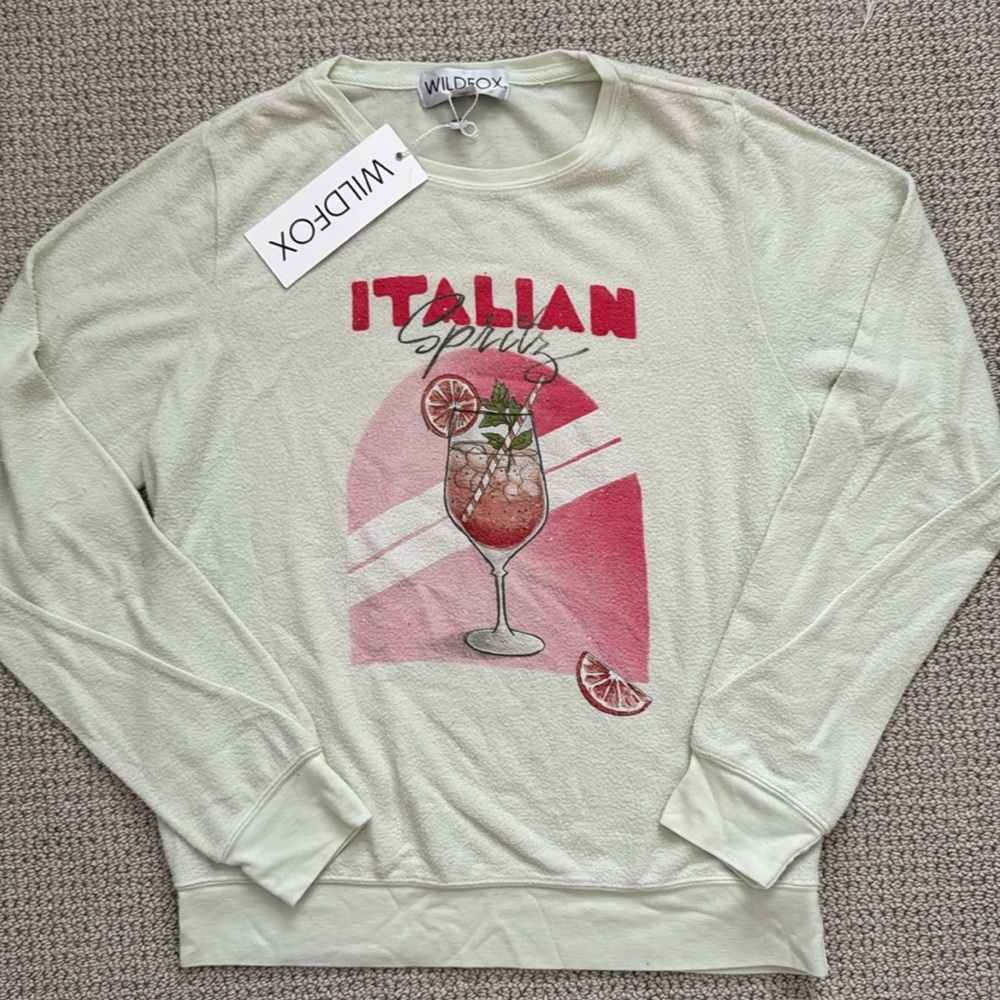 Wildfox Italian Spritz sweatshirt